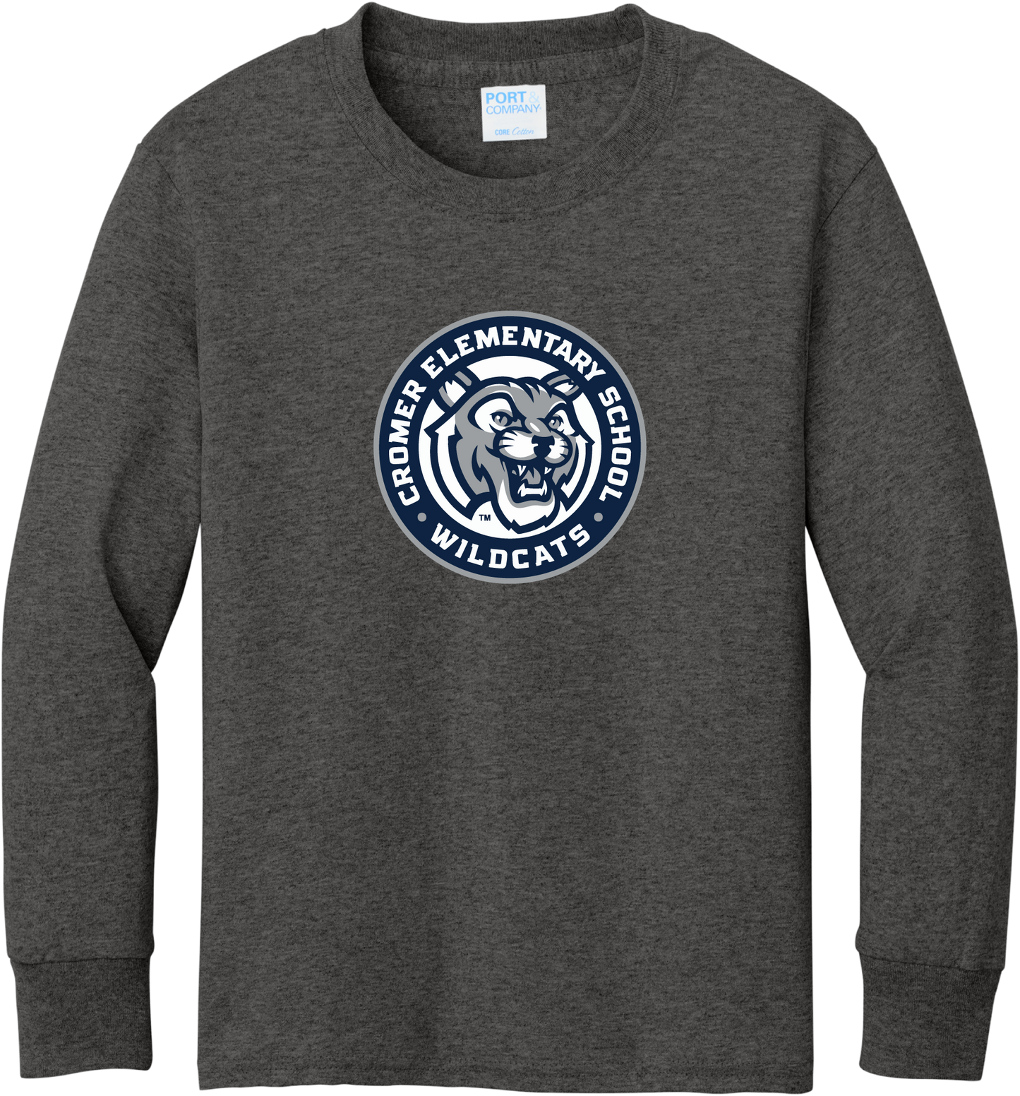 Wildcats Youth Long Sleeve T-Shirt